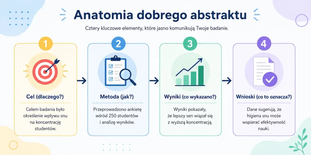 Anatomia dobrego abstraktu naukowego.