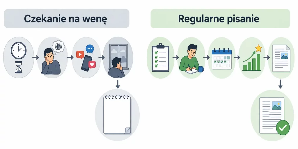 Wena a regularność – co naprawdę działa w pisaniu.