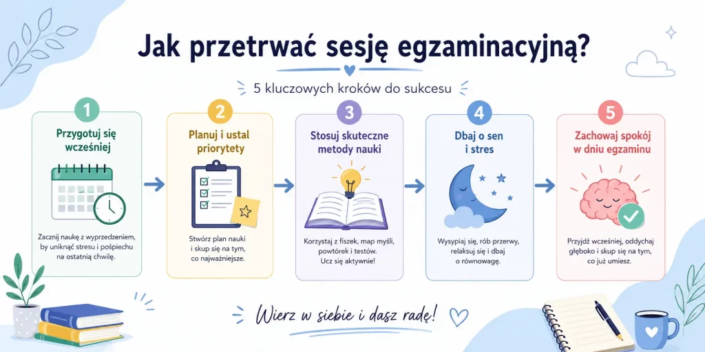 sesja egzaminacyjna – jak ją przetrwać