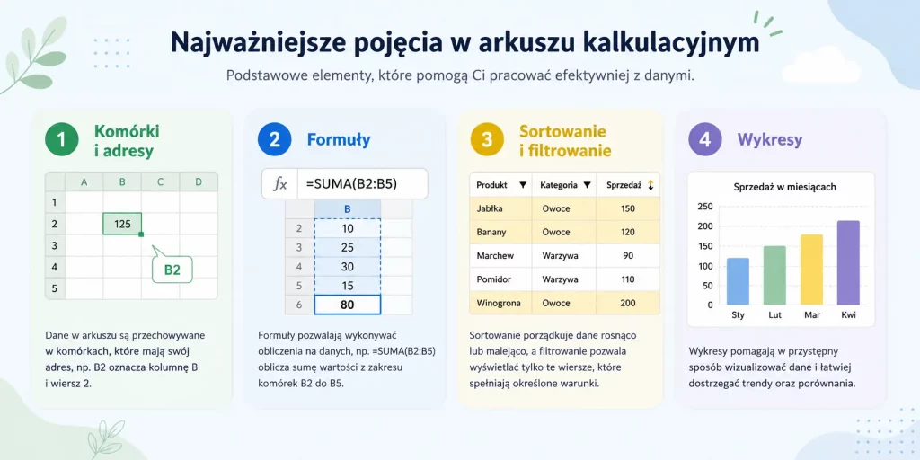  Arkusze Google – podstawy korzystania