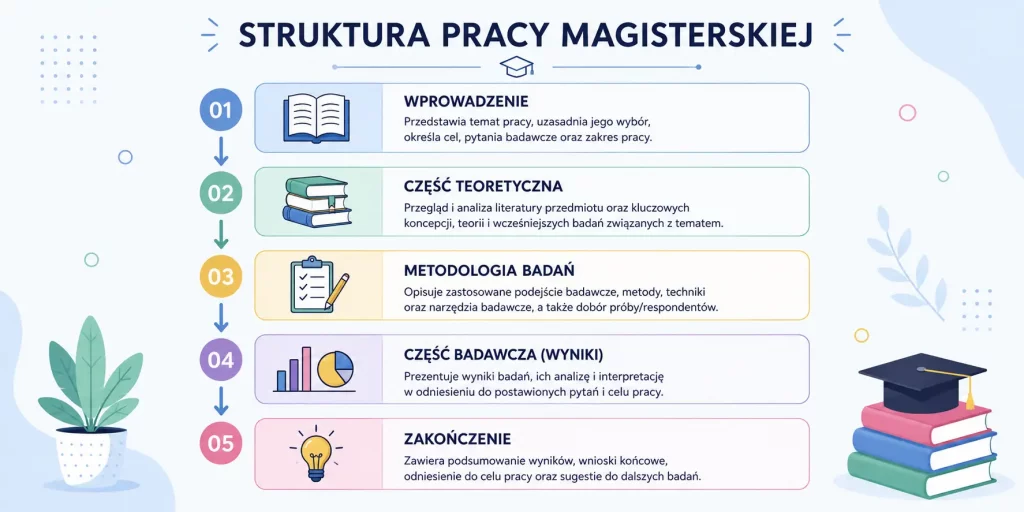 jak napisać pracę magisterską – struktura