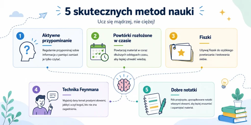 jak się uczyć efektywnie – sprawdzone metody