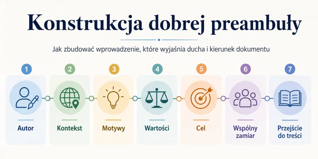 Konstrukcja dobrej preambuły