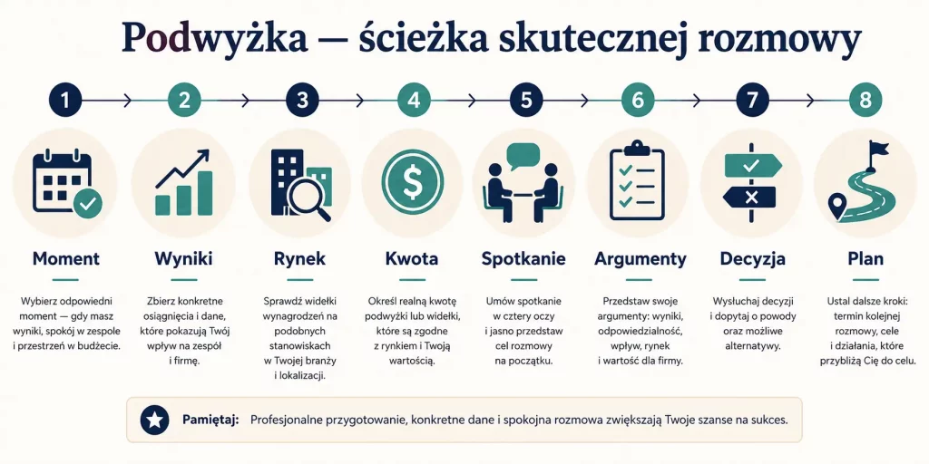 Jak poprosić o podwyżkę w 2026 roku — argumenty, rozmowa i wzór e-maila