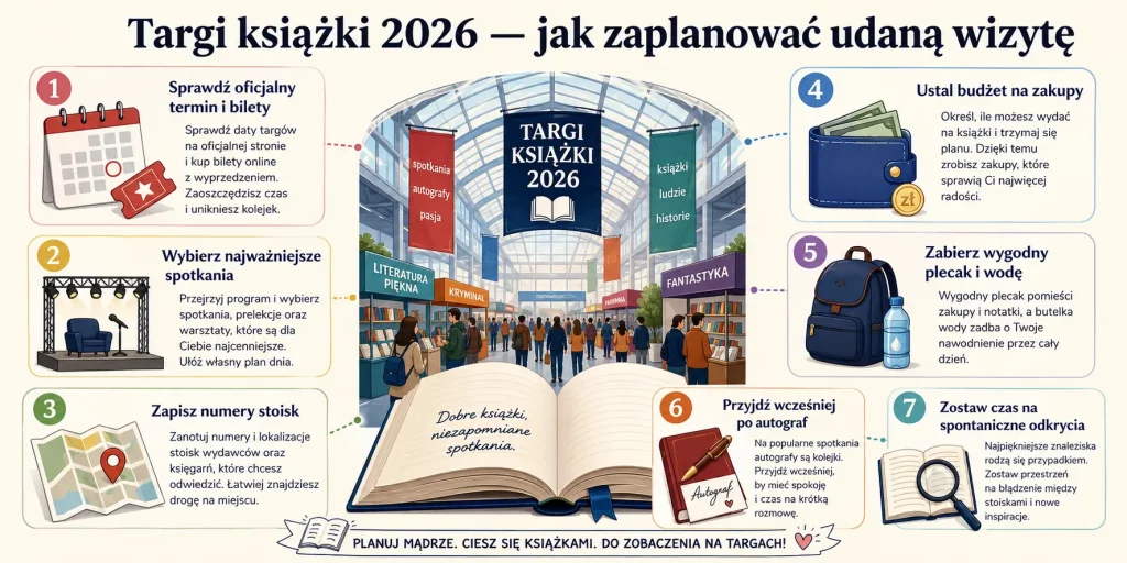  Targi książki 2026 — jak zaplanować udaną wizytę