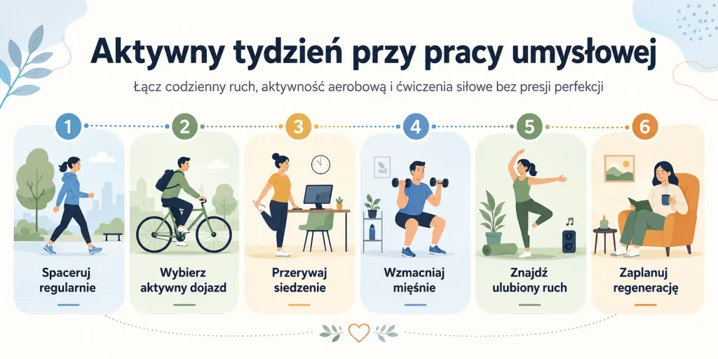 Aktywny tydzień przy pracy umysłowej