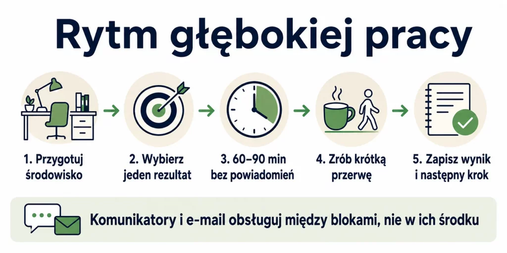 Deep work — jak pracować głęboko w świecie powiadomień