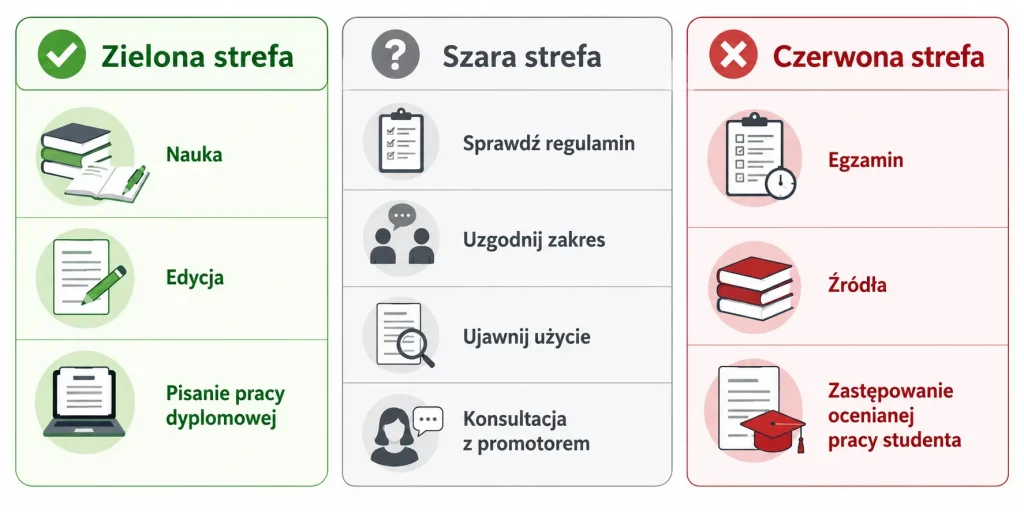Etyka AI na uczelni — gdzie kończy się pomoc, a zaczyna oszustwo