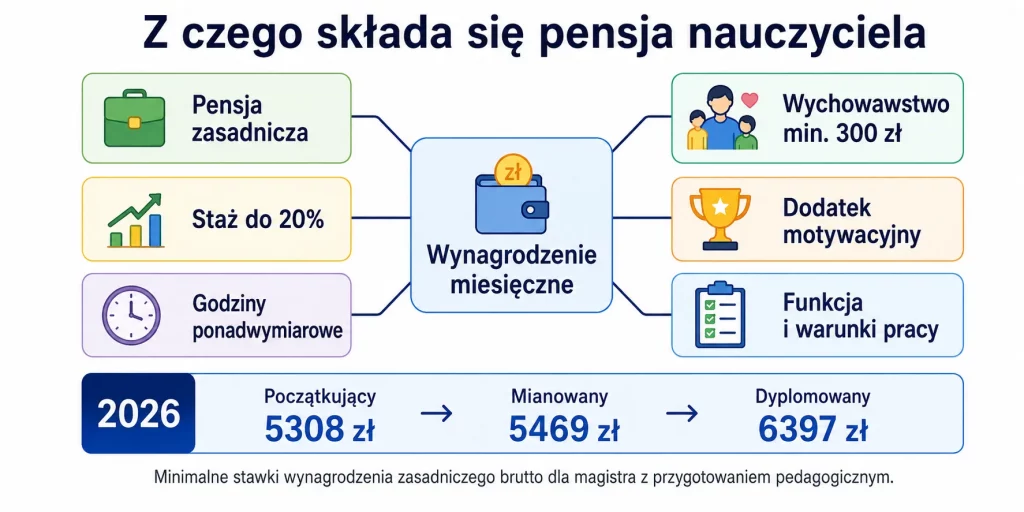 Ile zarabia nauczyciel — pensje po podwyżkach i cała prawda o dodatkach