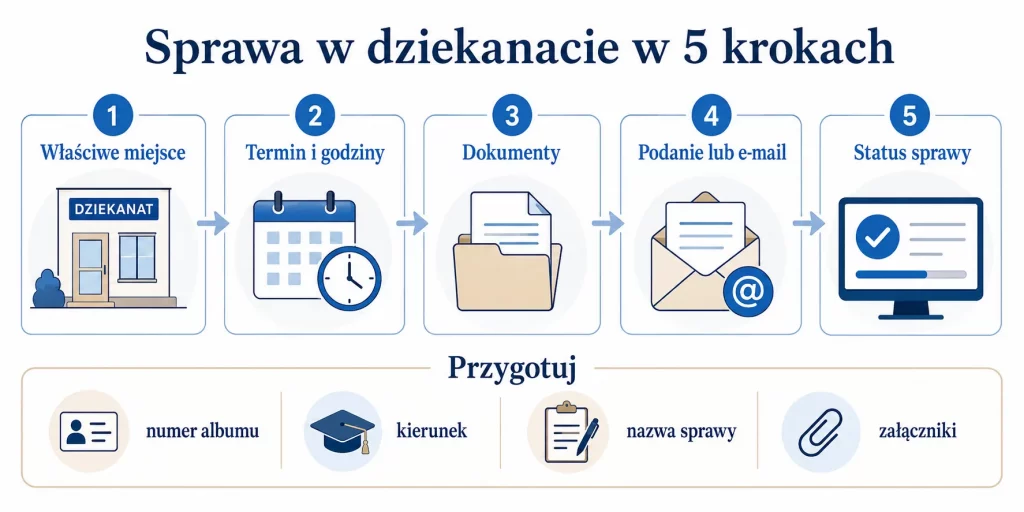 Dziekanat — jak załatwiać sprawy i nie odbijać się od drzwi