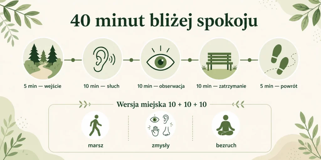 Kąpiele leśne — spacer, który Japończycy przepisują na receptę