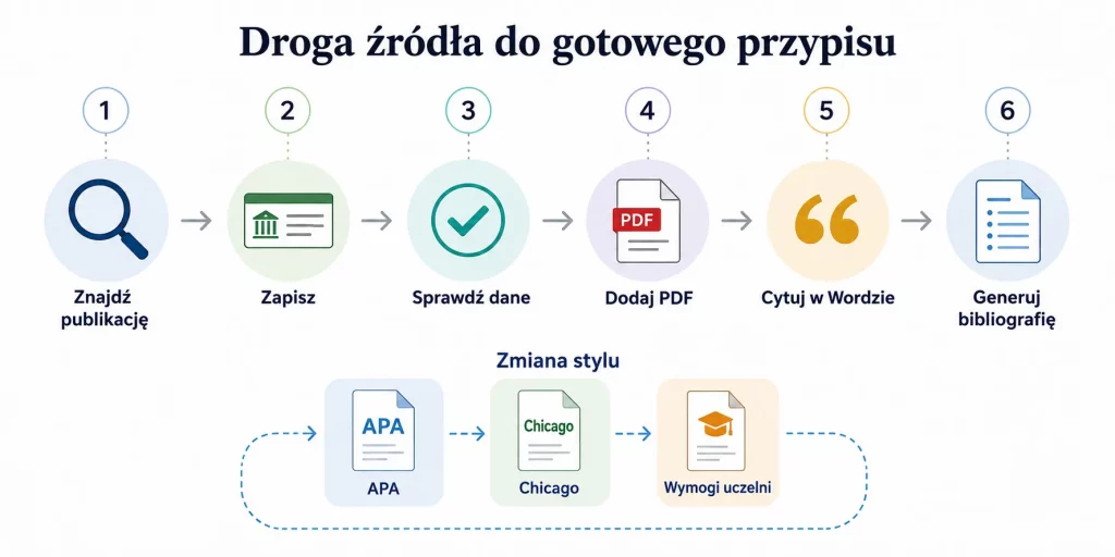 Mendeley czy Zotero — menedżer bibliografii, który pisze przypisy za ciebie